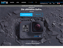 Tablet Screenshot of de.gopro.com
